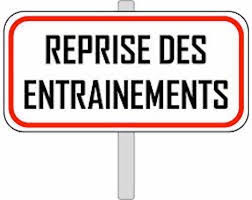 rentrée des entraînements rentrée des entraînements
