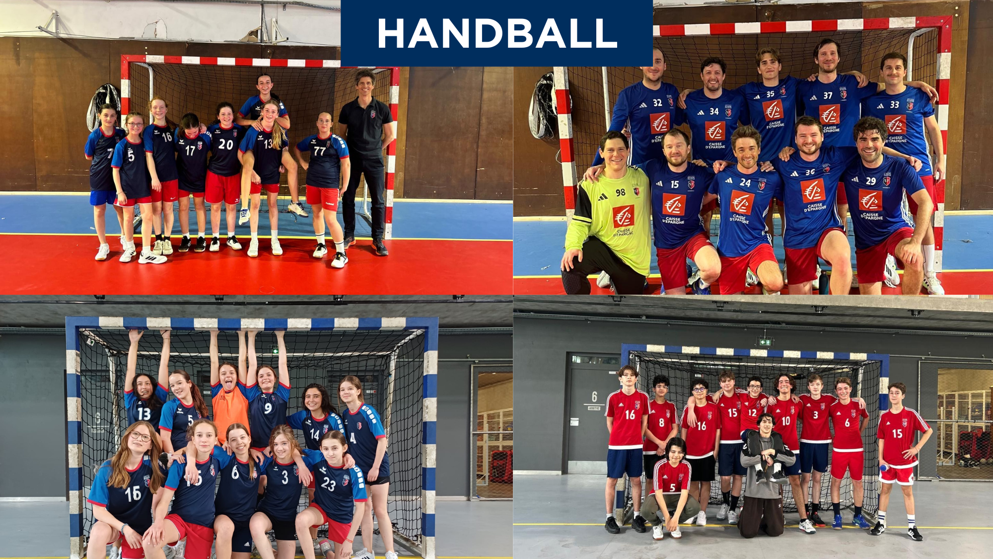 Le handball au pas de course !