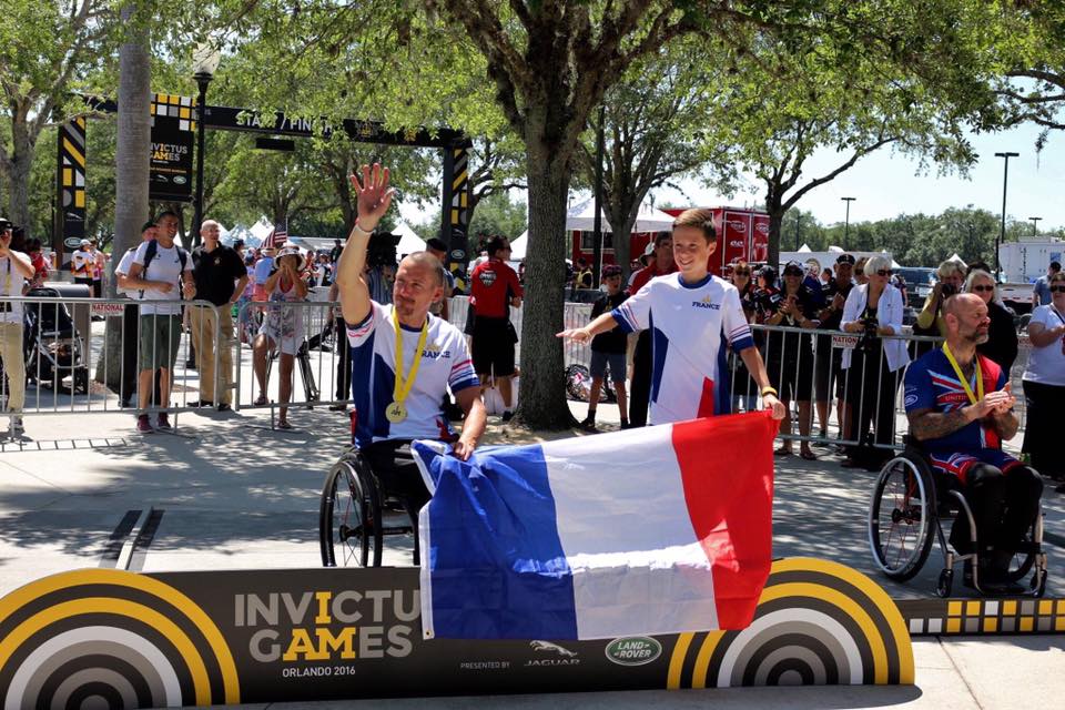 Invictus Games à Orlando (USA) : Franck Robin double médaillé d’or