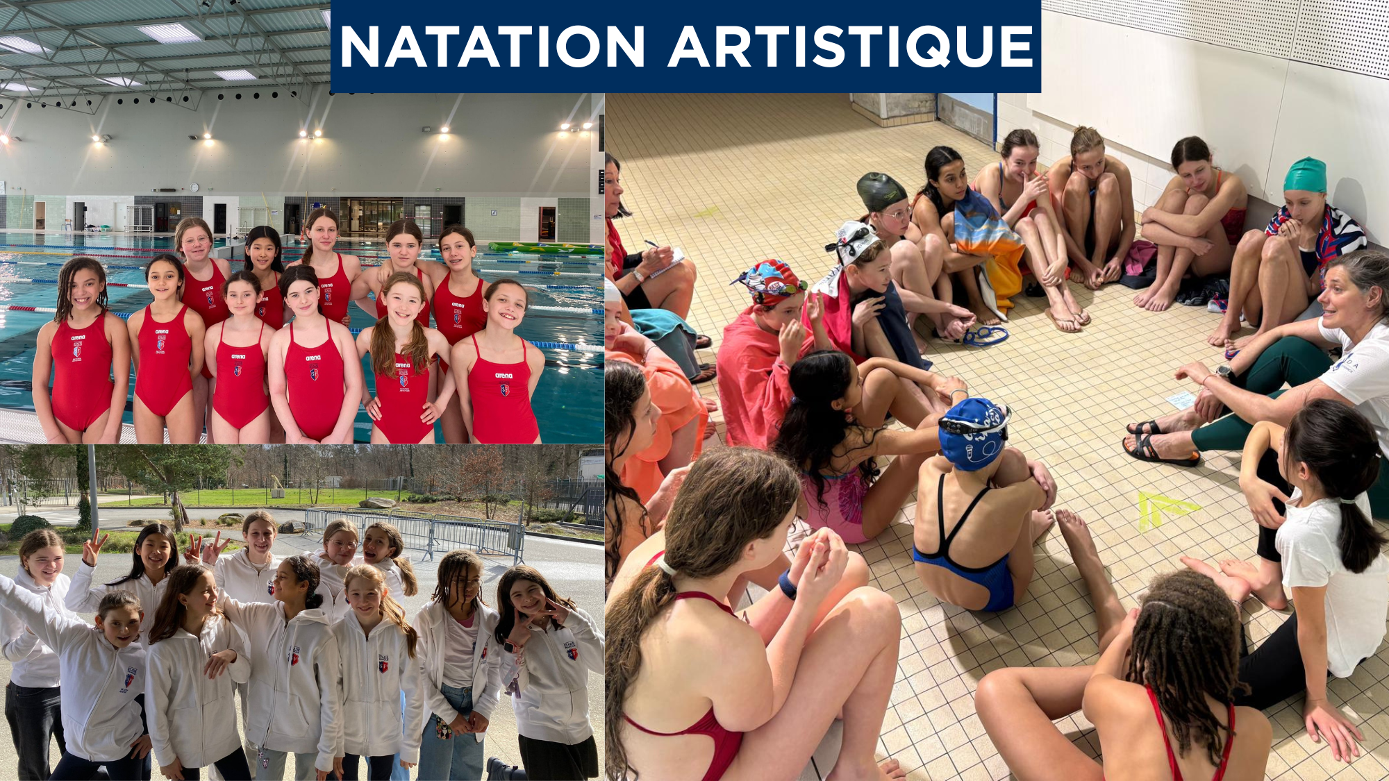 La section Natation Artistique retrouve le sourire!