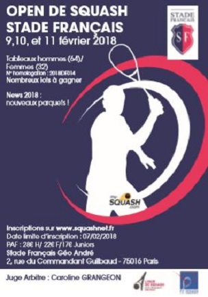 Affichage Open fev 2018 Affichage Open fev 2018