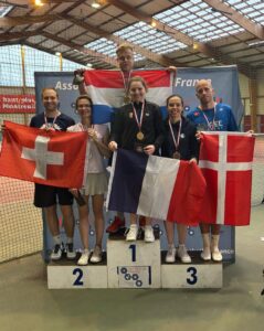 Open De France Podium Double Mixte